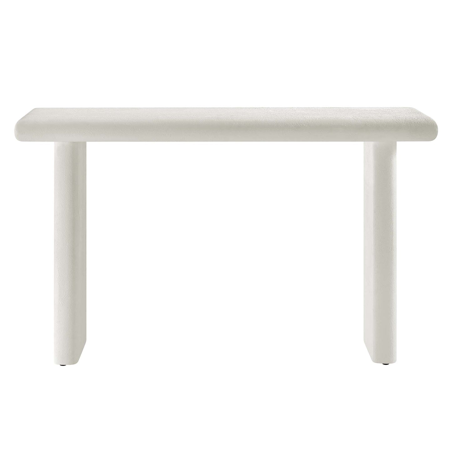 Relic Concrete Textured Console Table by Furniture For America