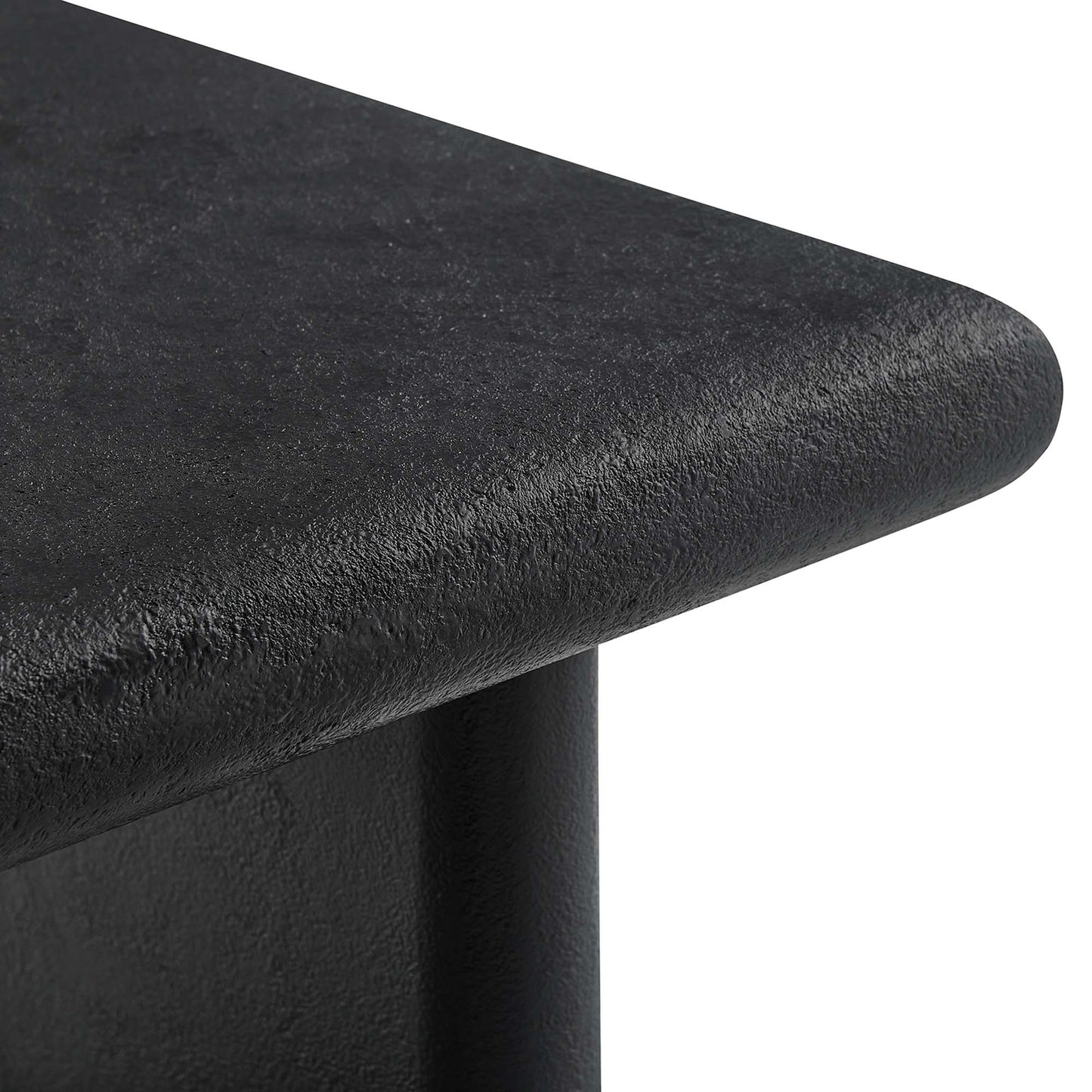 Relic Concrete Textured Coffee Table by Furniture For America