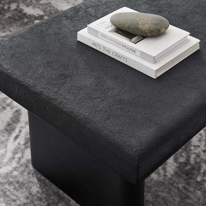 Relic Concrete Textured Coffee Table by Furniture For America