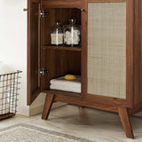 Wren 30" Bathroom Vanity Cabinet (Sink Basin Not Included) in Walnut