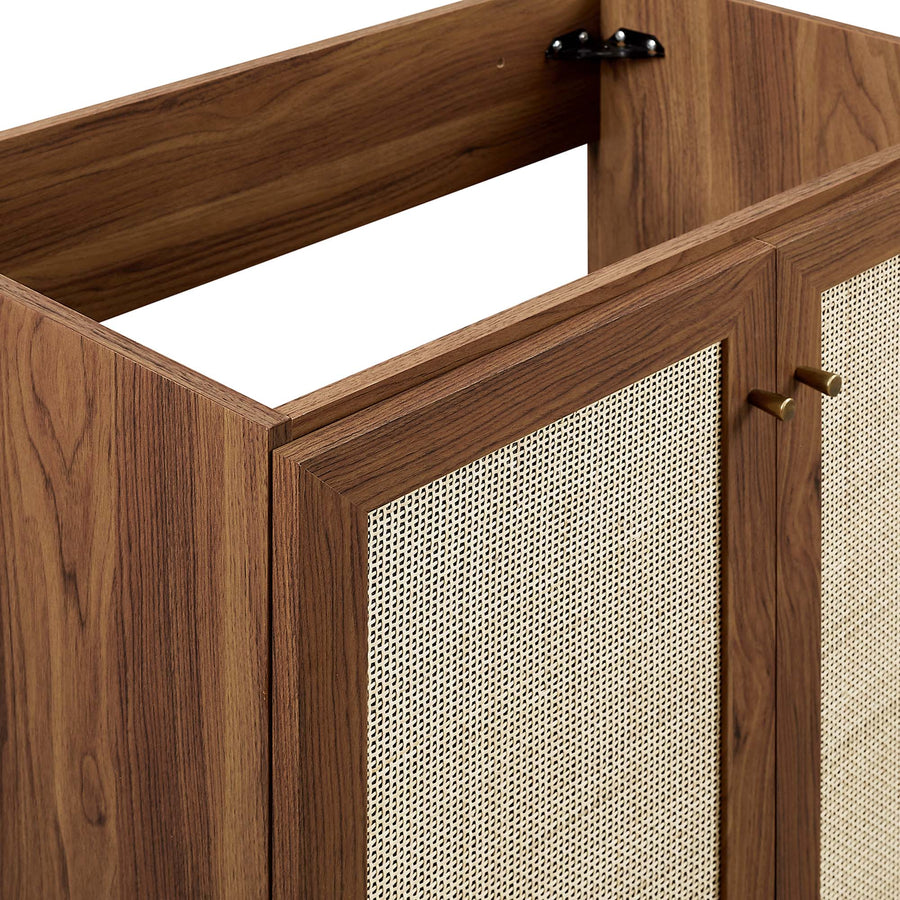 Wren 30" Bathroom Vanity Cabinet (Sink Basin Not Included) in Walnut
