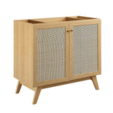 Wren 36" Bathroom Vanity Cabinet (Sink Basin Not Included) in Oak