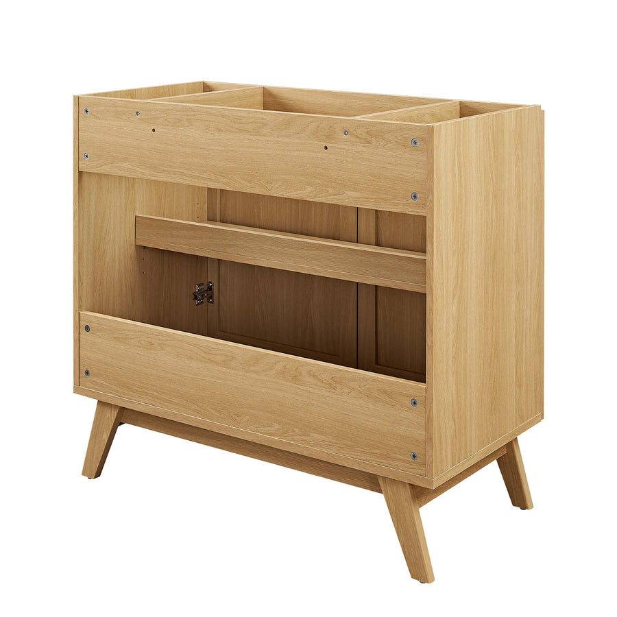 Wren 36" Bathroom Vanity Cabinet (Sink Basin Not Included) in Oak