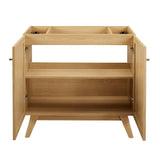 Wren 36" Bathroom Vanity Cabinet (Sink Basin Not Included) in Oak