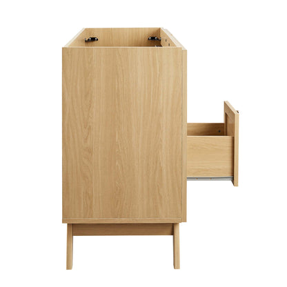 Soma 48" Single or Double Sink Compatible Bathroom Vanity Cabinet (Sink Basin Not Included) by Furniture For America