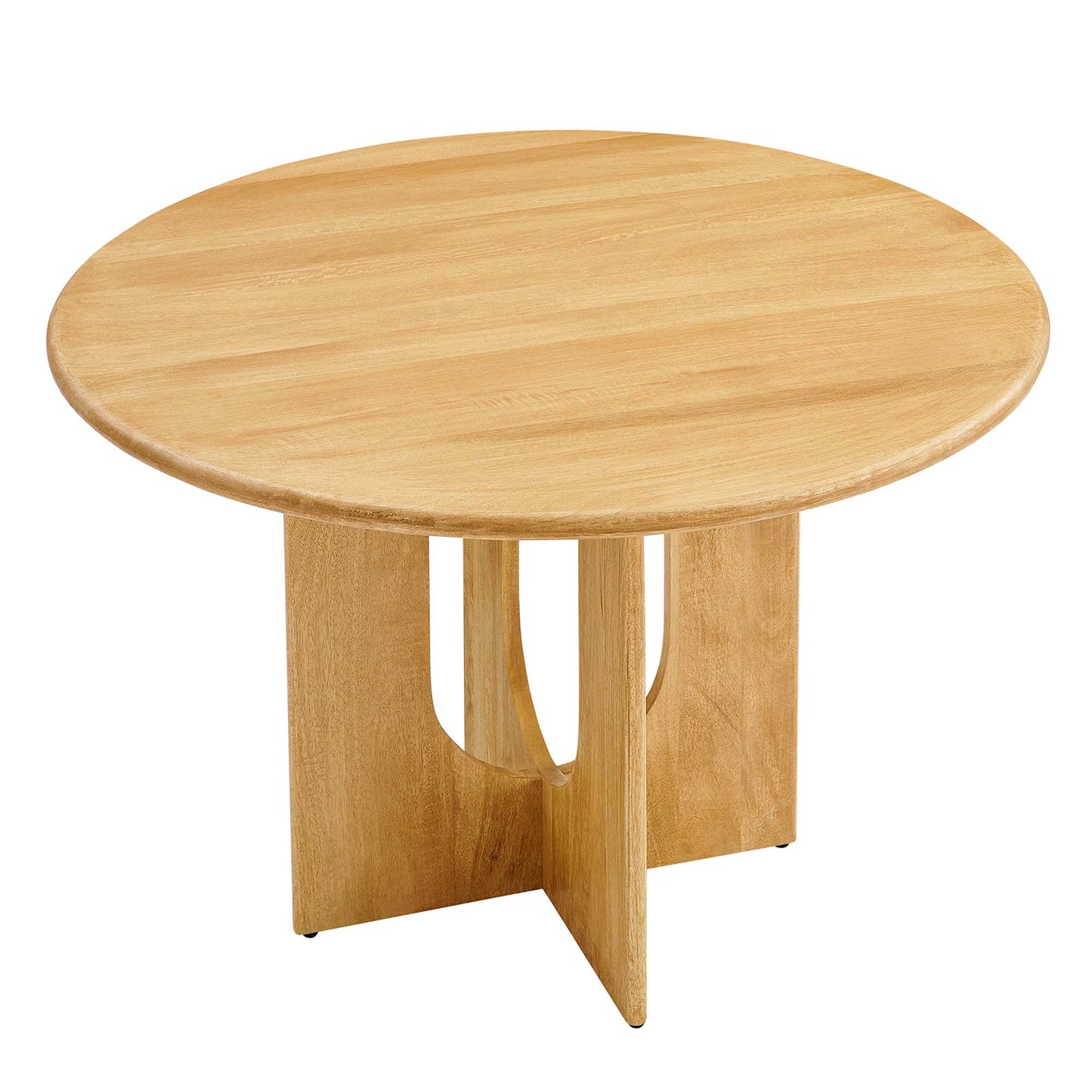 Rivian Round 48" Wood Dining Table by Furniture For America