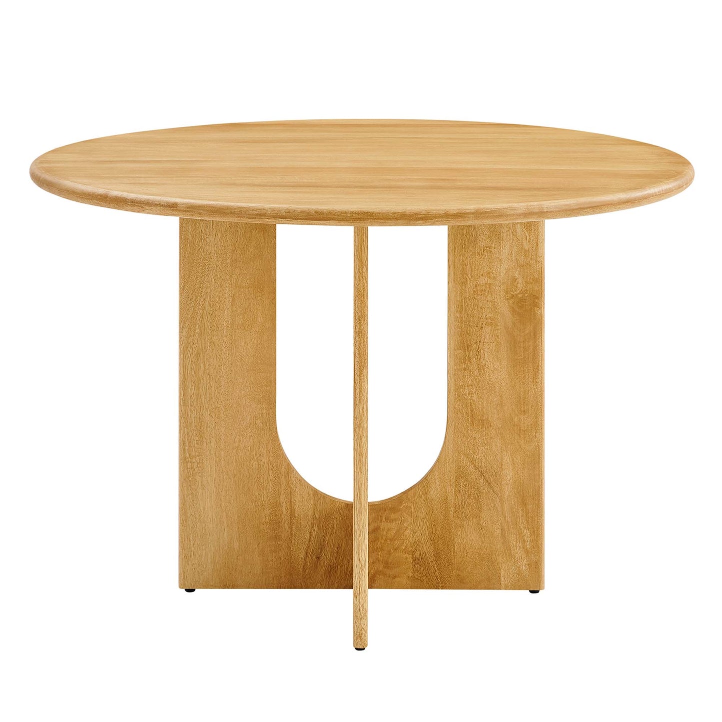Rivian Round 48" Wood Dining Table by Furniture For America