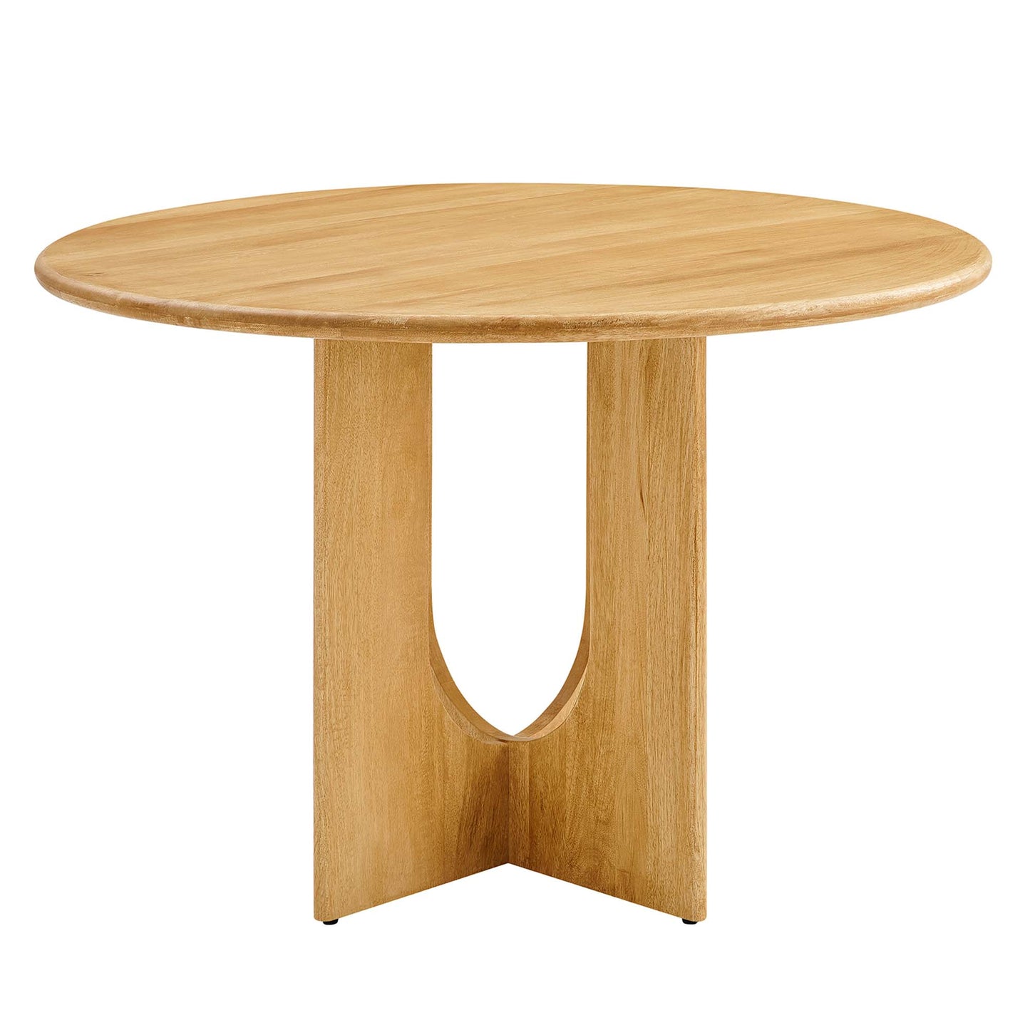 Rivian Round 48" Wood Dining Table by Furniture For America