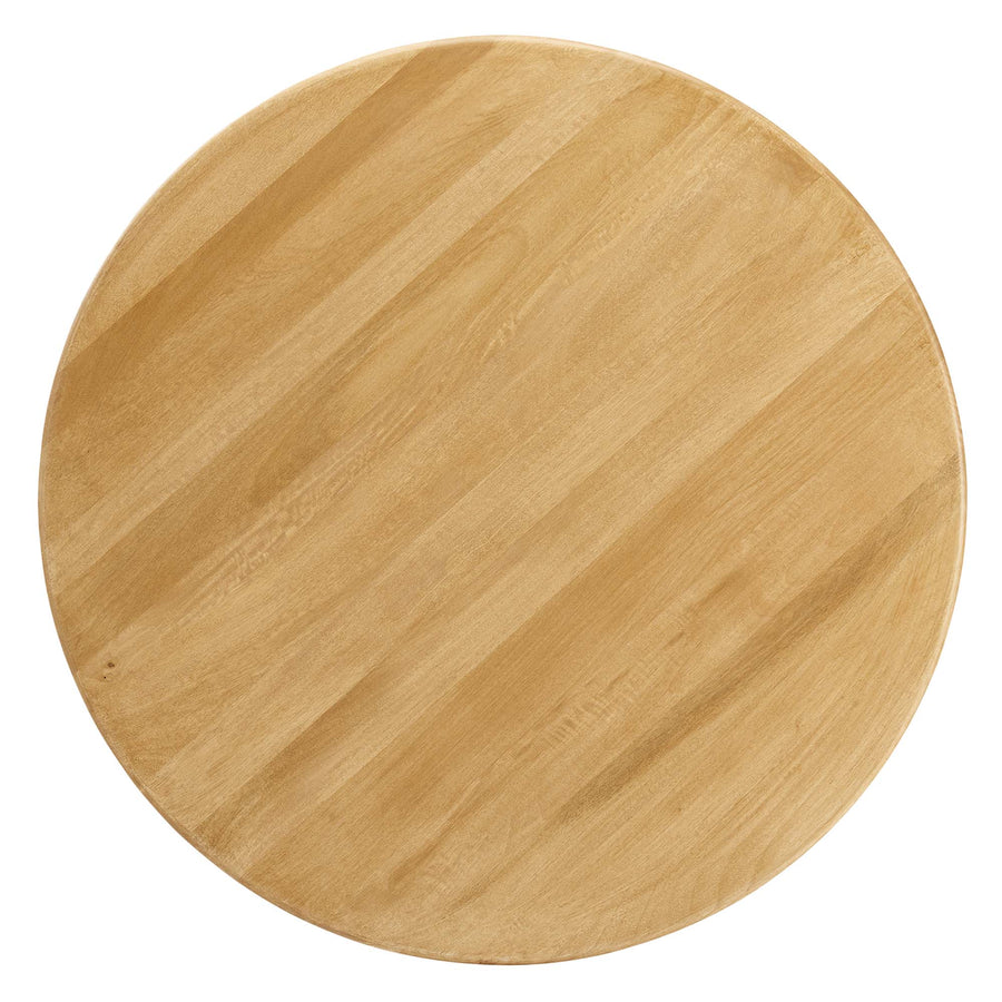Salon Round 48" Wood Dining Table in Oak