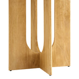 Salon Round 48" Wood Dining Table in Oak