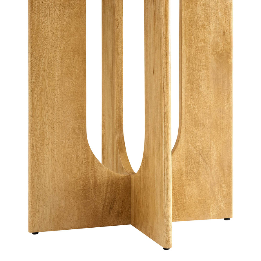 Salon Round 48" Wood Dining Table in Oak