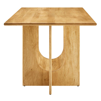 Rivian Rectangular 70" Wood Dining Table by Furniture For America