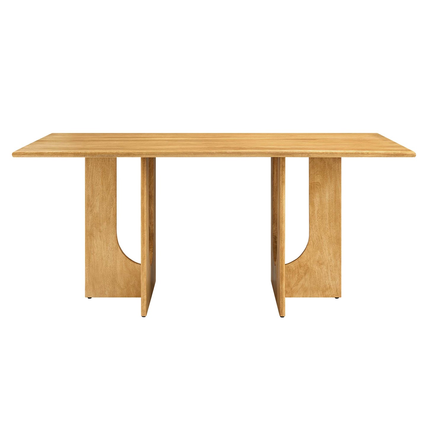Rivian Rectangular 70" Wood Dining Table by Furniture For America