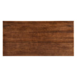 Salon Rectangular 70" Wood Dining Table in Walnut
