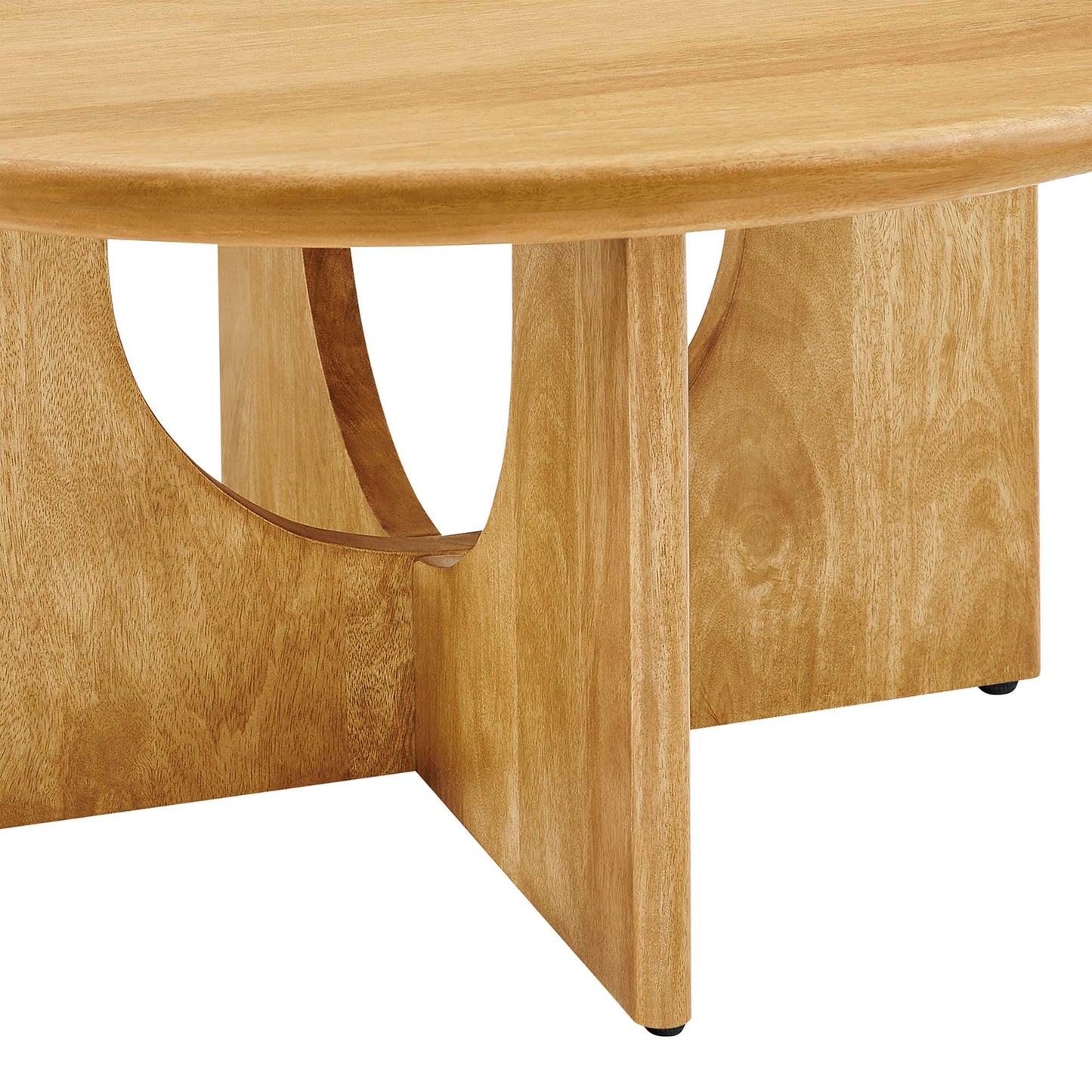 Rivian Round 34" Coffee Table by Furniture For America