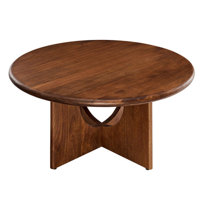 Rivian Round 34" Coffee Table by Furniture For America