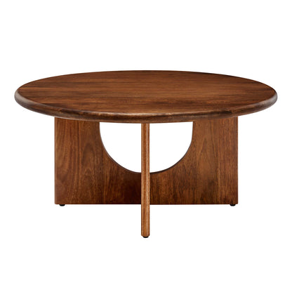 Rivian Round 34" Coffee Table by Furniture For America