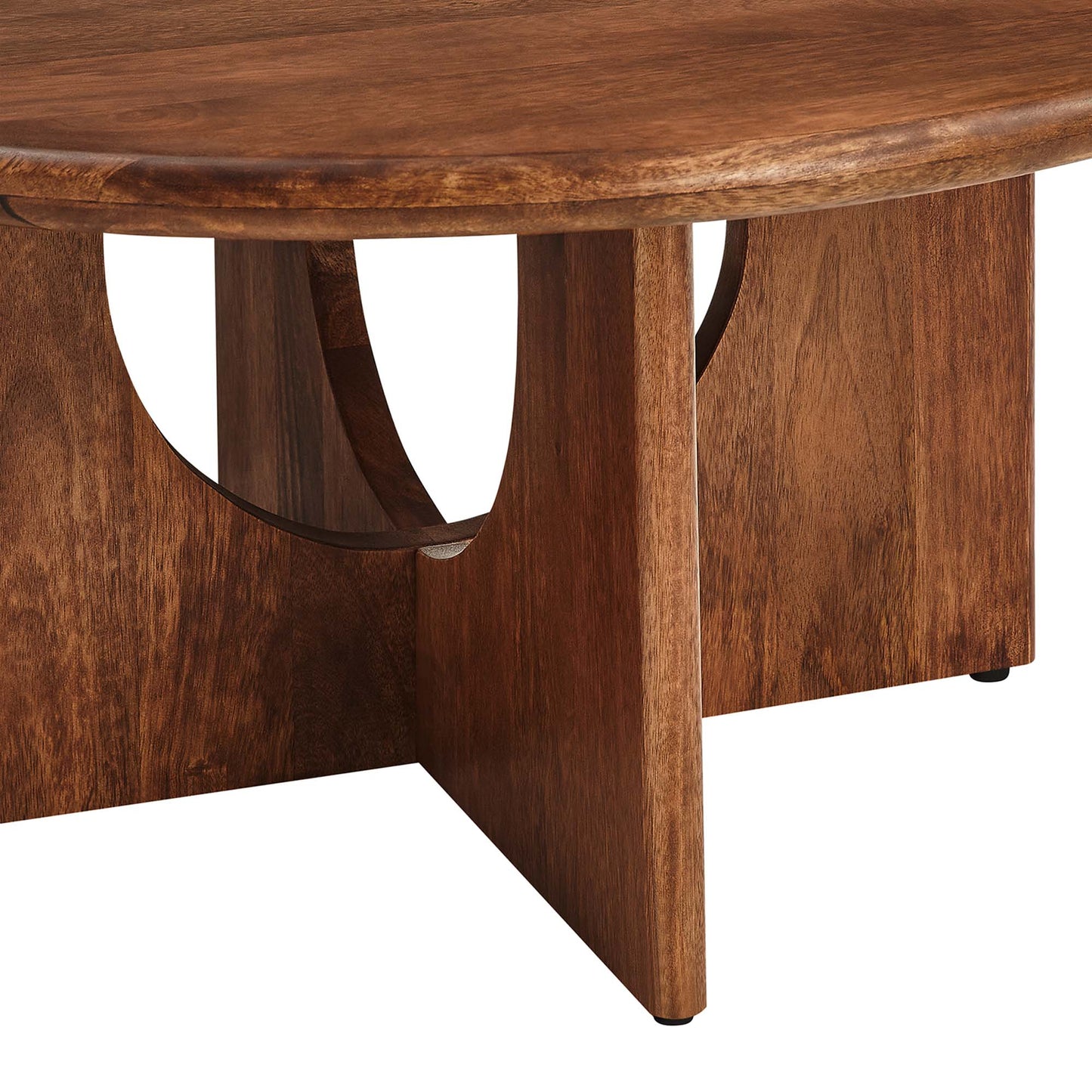 Rivian Round 34" Coffee Table by Furniture For America