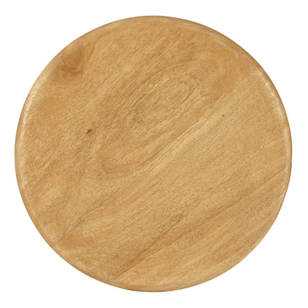 Rivian Round Side Table in Oak