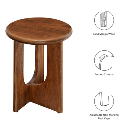 Rivian Round Side Table by Furniture For America