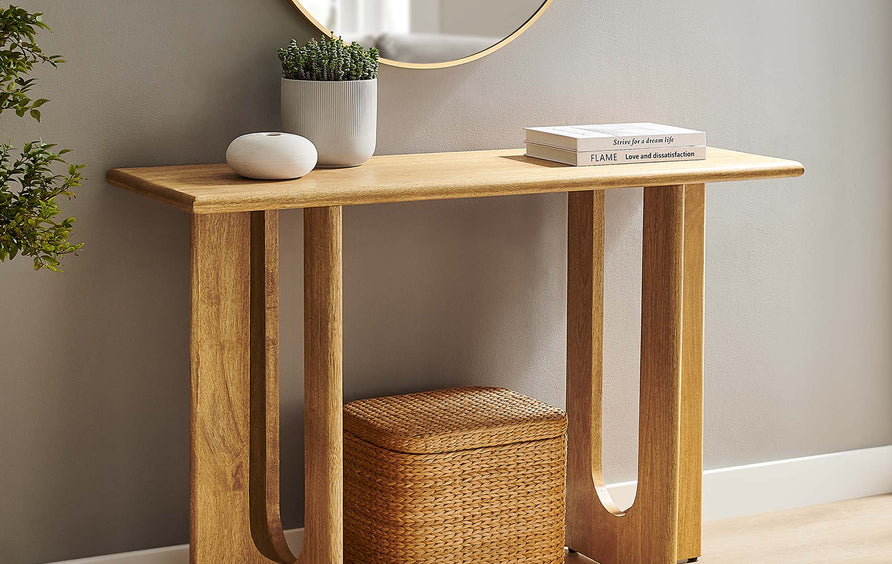 Salon 46" Console Table in Oak