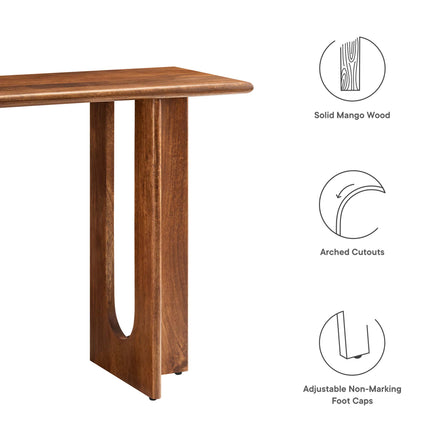 Rivian 46" Console Table in Walnut