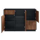 Sandalwood 47" Sideboard in Black Walnut
