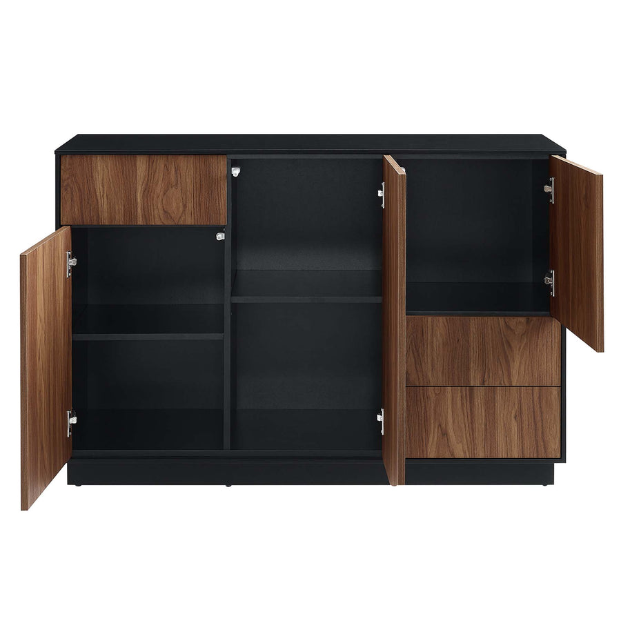 Sandalwood 47" Sideboard in Black Walnut