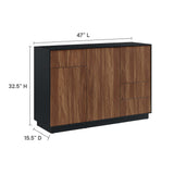 Sandalwood 47" Sideboard in Black Walnut