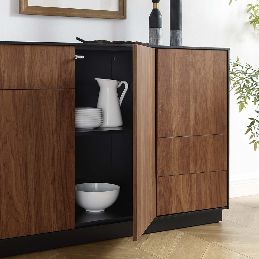 Sandalwood 47" Sideboard in Black Walnut