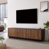 Sandalwood 63" TV Stand in Black Walnut