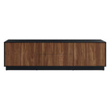 Sandalwood 63" TV Stand in Black Walnut