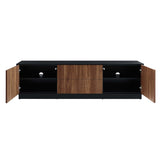 Sandalwood 63" TV Stand in Black Walnut