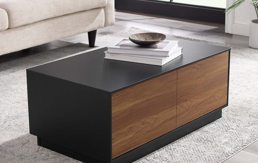 Sandalwood 36" Coffee Table in Black Walnut