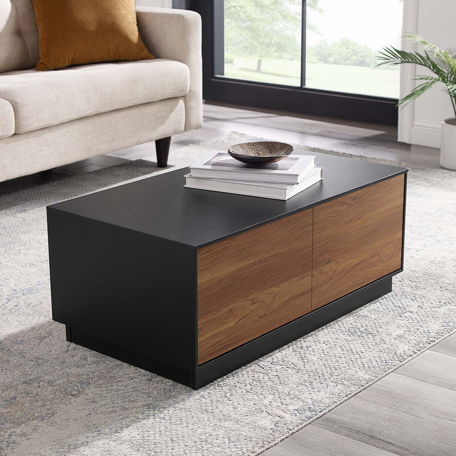 Sandalwood 36" Coffee Table in Black Walnut