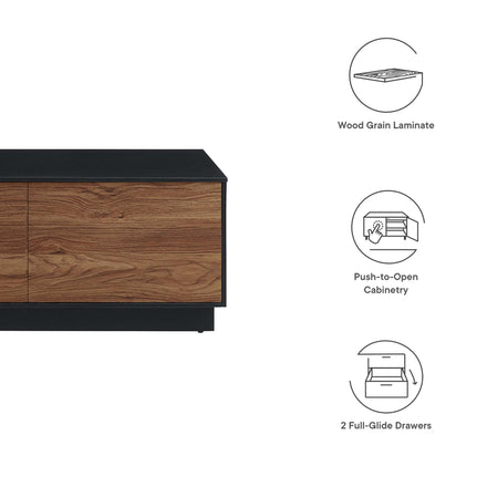 Holden 36" Coffee Table in Black Walnut