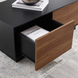 Sandalwood 36" Coffee Table in Black Walnut