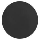 Albarracin Round Side Table in White Black