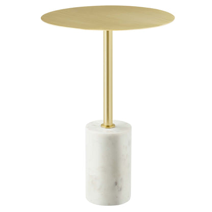 Lyric Round Side Table by Furniture For America