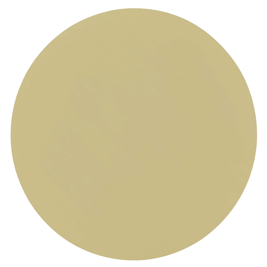 Albarracin Round Side Table in White Brass