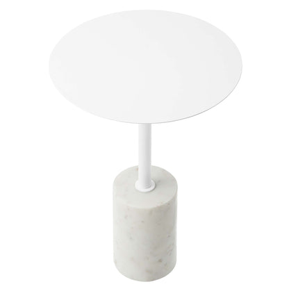 Lyric Round Side Table by Furniture For America