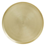 Morella Round Side Table in Brass