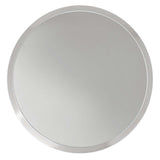 Morella Round Side Table in Nickel