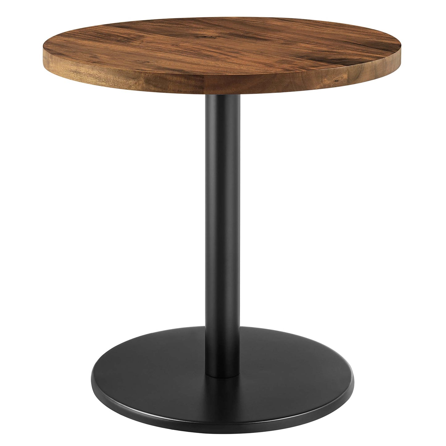 Viva Round Acacia Wood Side Table by Furniture For America