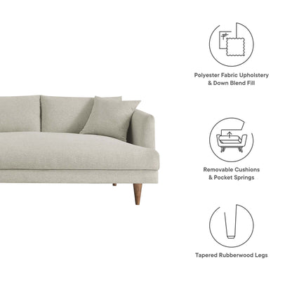 Zoya 3 Piece Down Filled Overstuffed Sectional Sofa by Furniture for America