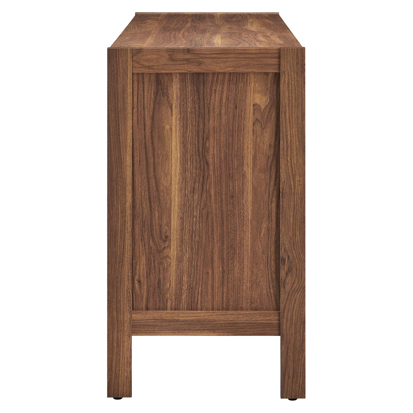 Capri 65" Wood Grain Sideboard Storage Cabinet by Furniture For America