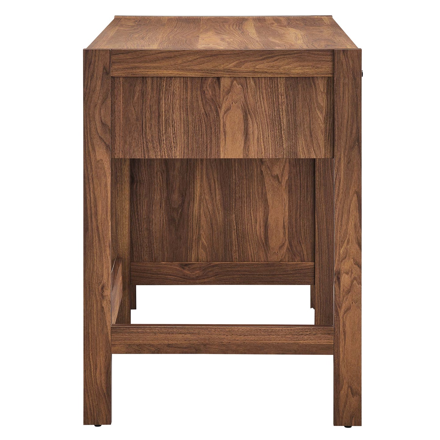Capri 49" Wood Grain Office Desk by Furniture for America