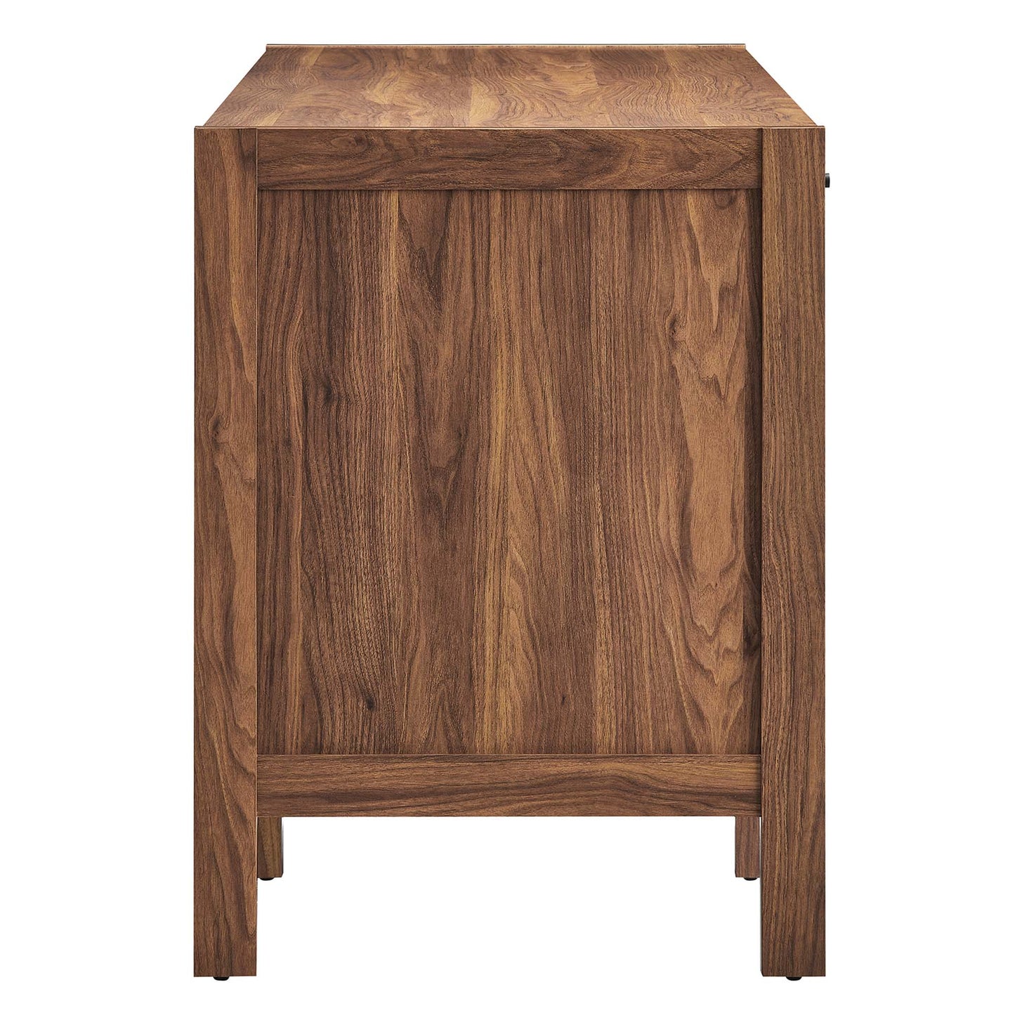 Capri 58" Wood Grain Office Desk by Furniture for America
