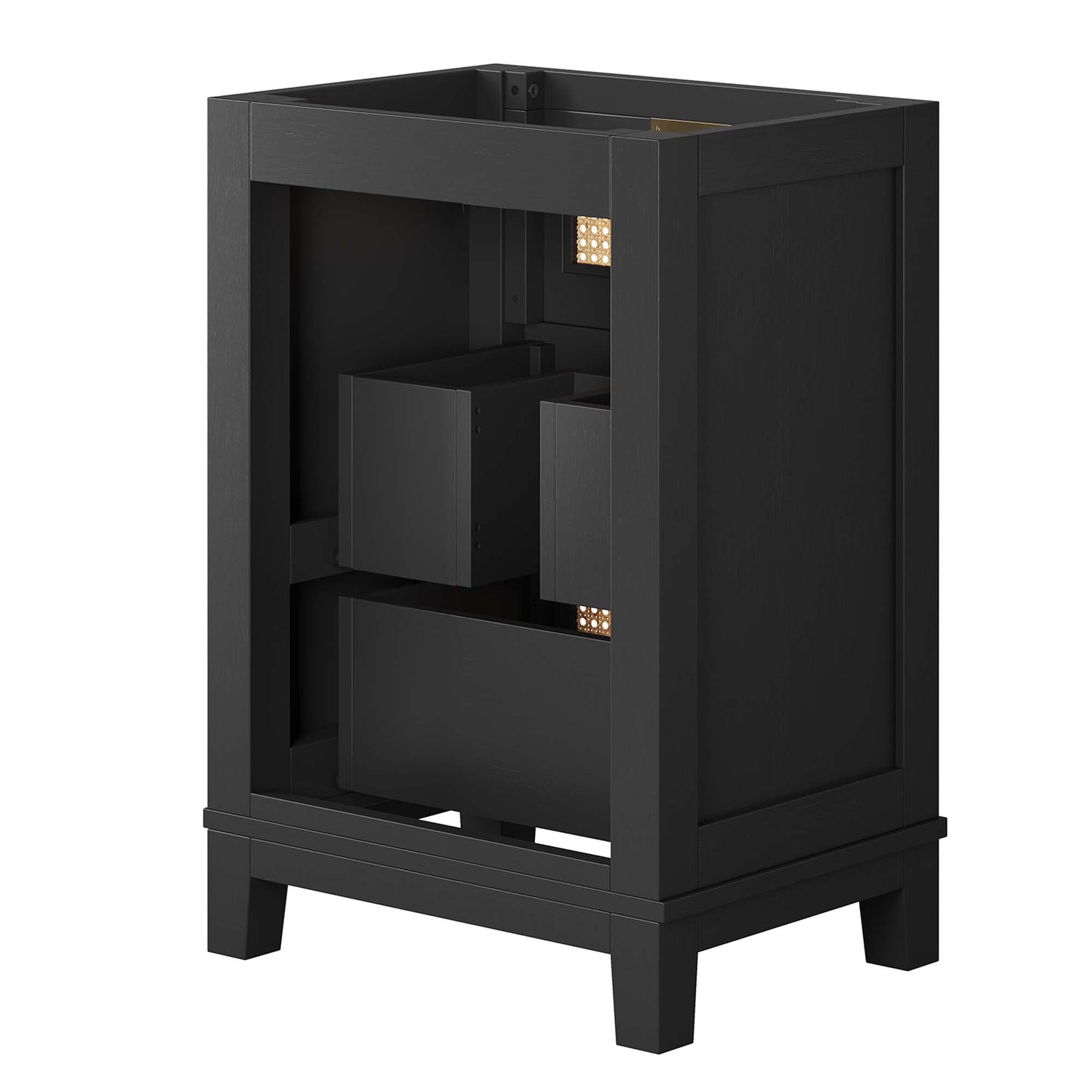 Dixie 24" Solid Wood Bathroom Vanity Cabinet (Sink Basin Not Included) by Furniture For America