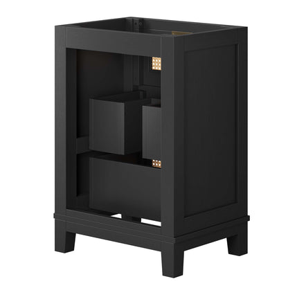 Dixie 24" Solid Wood Bathroom Vanity Cabinet (Sink Basin Not Included) by Furniture For America